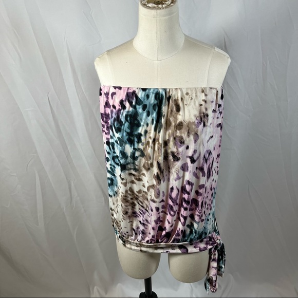 Ariella Tops - NWT Ariella Cheetah Print Halter Top